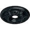 Ekena Millwork Granada Ceiling Medallion (Fits Canopies up to 6 5/8"), 18"OD x 3 1/2"ID x 2 1/2"P, Night Shade CM18GANSF - alternate 2